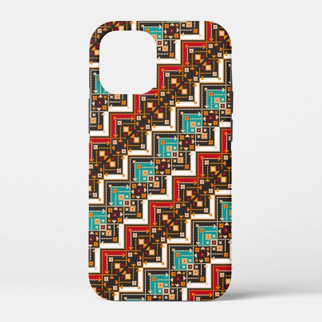 Cute colourful seamless ukrainian pattern Case-Mate iPhone case (Back)