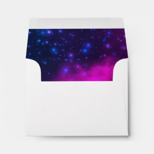 Cute Colourful Space Cosmic Universe Themed Envelope