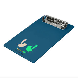 Cute Colourful Spring birds party  Mini Clipboard