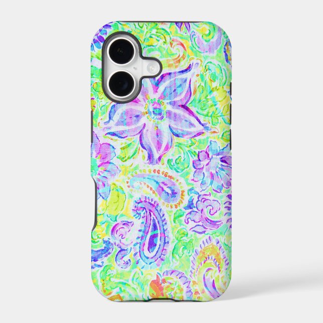 Cute colourful spring flowers (Back)