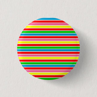 Cute Colourful Stripes Button