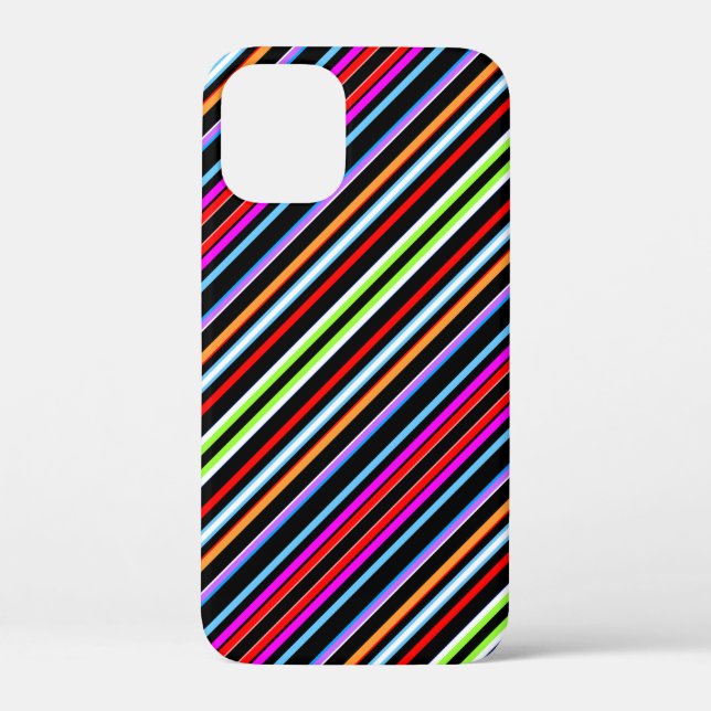 Cute colourful stripes Case-Mate iPhone case (Back)