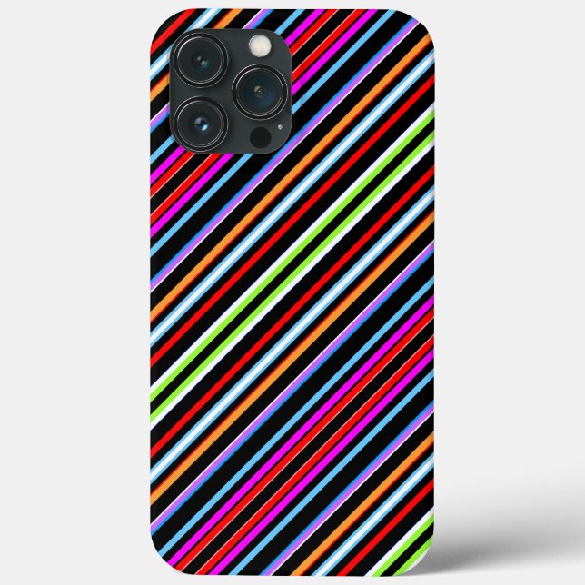 Cute colourful stripes Case-Mate iPhone case (Back)