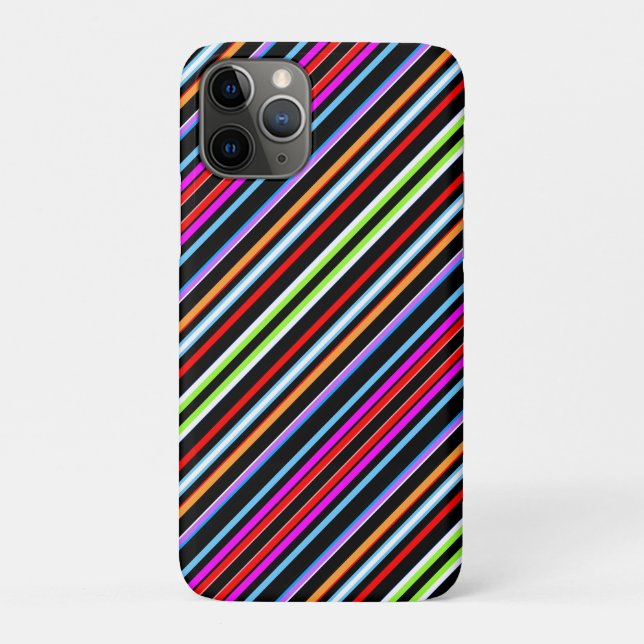Cute colourful stripes Case-Mate iPhone case (Back)