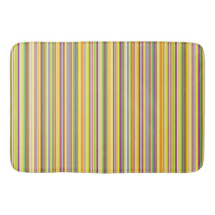 Cute colourful stripes design All-Over-Print tank Bath Mat