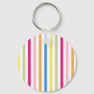 Cute colourful stripes leggings key ring