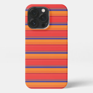 Cute colourful summer stripes  iPhone 13 pro case