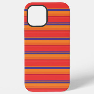 Cute colourful summer stripes  iPhone 12 pro max case