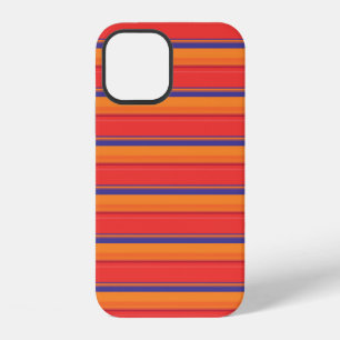 Cute colourful summer stripes  iPhone 12 case