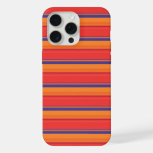 Cute colourful summer stripes  iPhone 15 pro max case