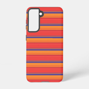 Cute colourful summer stripes  samsung galaxy case