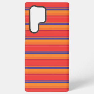 Cute colourful summer stripes samsung galaxy case