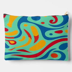 Cute colourful trendy classic pattern accessory a pouch