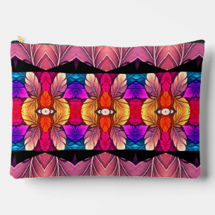 Cute colourful trendy classic pattern accessory pouch