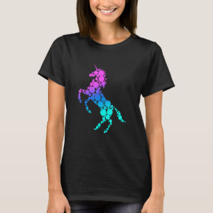 Cute Colourful Unicorn Polka Dot International Dot T-Shirt