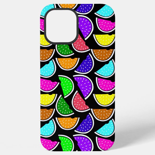 Cute colourful watermelon pattern iPhone case (Back)