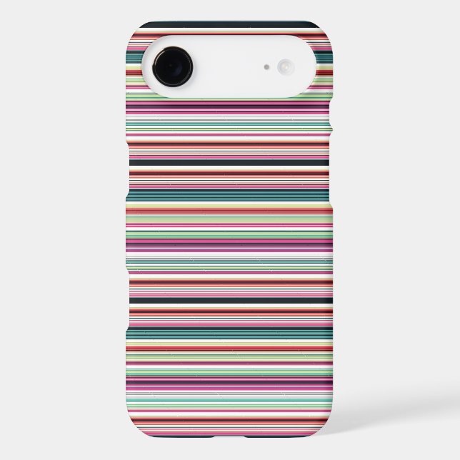 Cute colourful white stripes (Back)