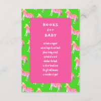 Cute Colourful Zebras Custom Baby Shower 