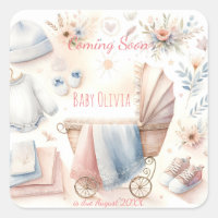 Cute coming soon announcement Invitation