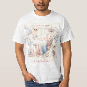 Cute coming soon announcement Invitation T-Shirt
