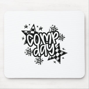 Cute Comp Day Cheer Comp Season Cheerleading Compe Mouse Pad