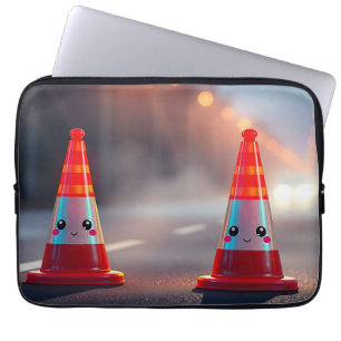 Cute cones laptop sleeve