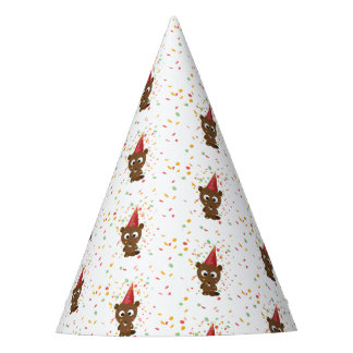 Cute Confetti Party Beaver Hat