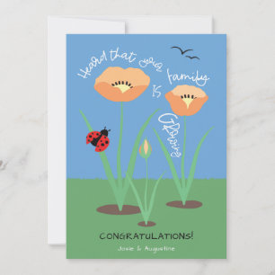 Cute Congratulations Expectant Parents Card