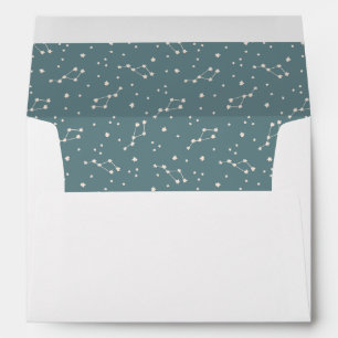Cute Constellation Sky Pattern Envelope
