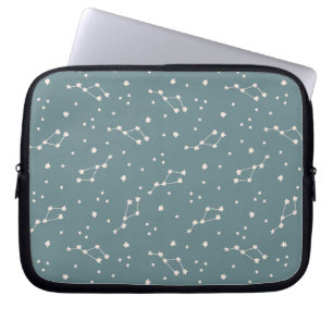 Cute Constellation Sky Pattern Laptop Sleeve