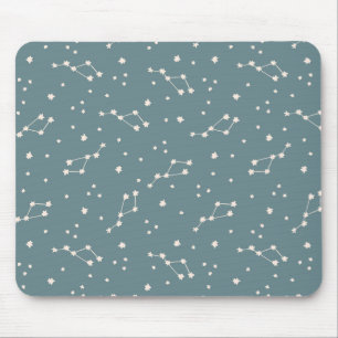 Cute Constellation Sky Pattern Mouse Pad