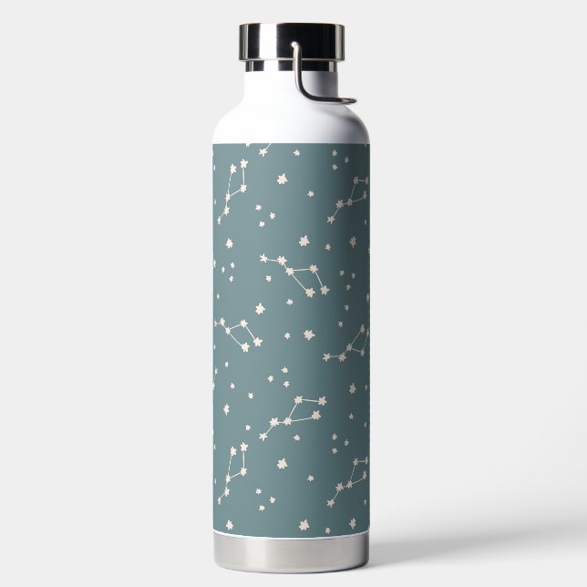 Cute Constellation Sky Pattern Water Bottle (Left)