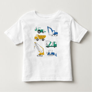 Cute Construction Trucks Shirt