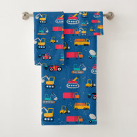 Cute Contruction Movers Pattern