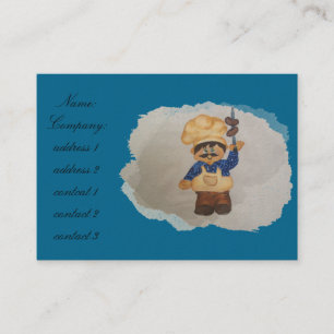 Cute cook business card