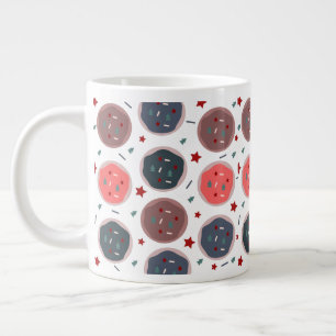 Cute Cookies Spinkles Bakery Sweet  Large Coffee Mug
