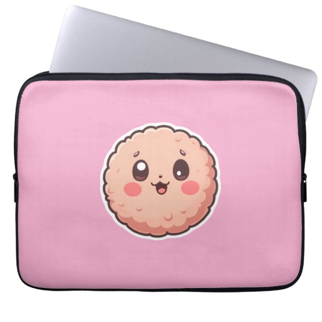 Cute Cookies Tablet & laptop Bag (Front)