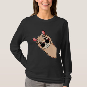 Cute Cool Alpaca Llama Drama For Kids And Toddler T-Shirt