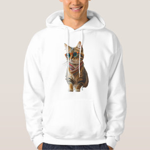 Cute Cool Cat Hoodie