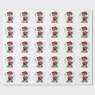 Cute Cool Duck Wearing Sunglasses Funny Cartoon  Wrapping Paper