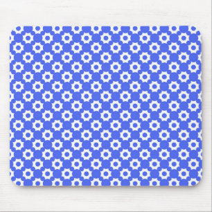 Cute, cool, elegant and classic blue dots mouse pad