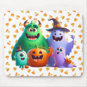 Cute & Cool, Halloween Monsters Mouse Pad