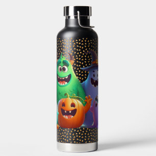 Cute & Cool, Halloween Monsters Water Bottle