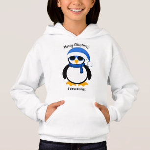 Cute cool penguin Christmas winter Personaliize