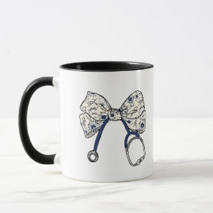 Cute Coquette Bow Coquette Bow Nurse Nursing Mug