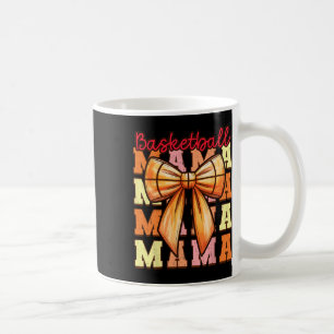 Cute Coquette Bow Game Day Sketll Mama For Mom Gir Coffee Mug