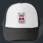 Cute Coquette Tie Dye Rabbit Easter Bunny Women Gi Trucker Hat<br><div class="desc">Cute Coquette Tie Dye Rabbit Easter Bunny Women Girl Kid T-Shirt</div>