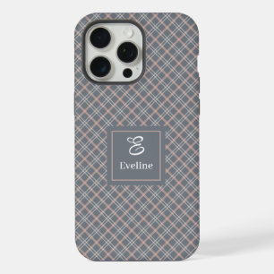 Cute Coral Grey iPhone Case Minimalist Phone Gift