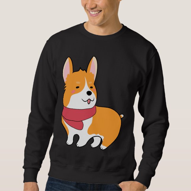 Cute Corgi  527 Sweatshirt (Front)