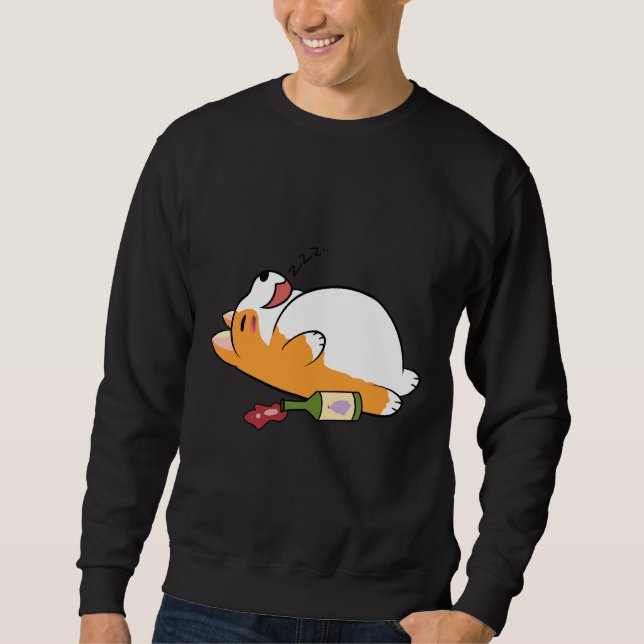 Cute Corgi  732 Sweatshirt (Front)